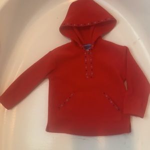 Old Navy hoodie size 2 3 red